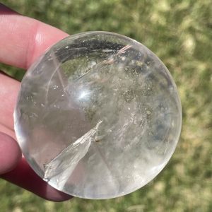 Large Clear Quartz ball from Brazil