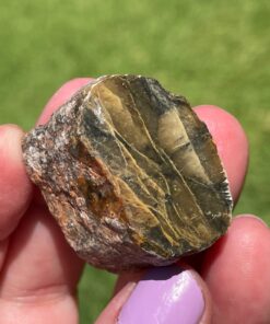Chiastolite crystal from Australia