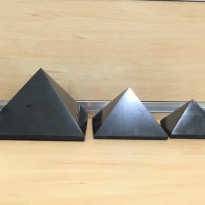 Shungite pyramid comparisons
