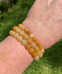 golden quartz bracelets