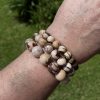 zebra stone bracelets