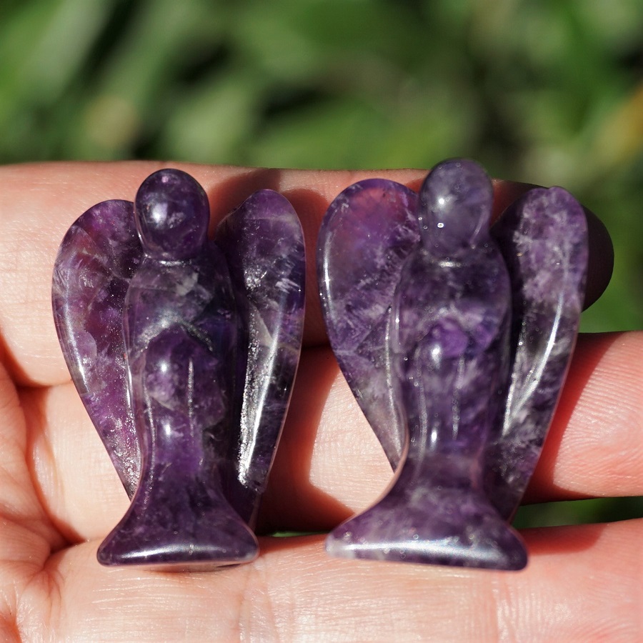 Amethyst Angels to help in difficulties - The Rock Crystal Shop