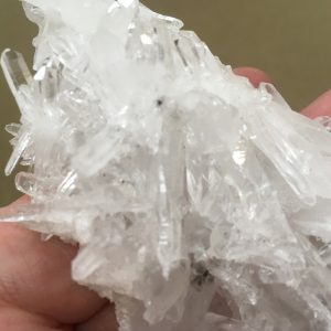 clear quartz cluster peru