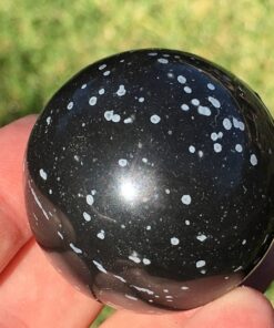 UXBLOCK Snowflake Obsidian Sphere