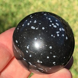 UXBLOCK Snowflake Obsidian Sphere