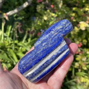 Lapis lazuli stone from Afghanistan