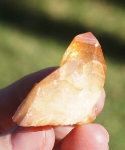 tangerine aura quartz point