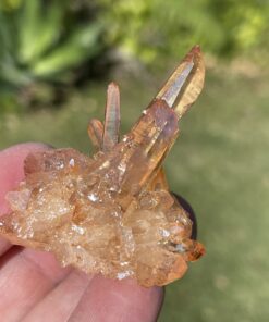 imperial aura quartz cluster from USA