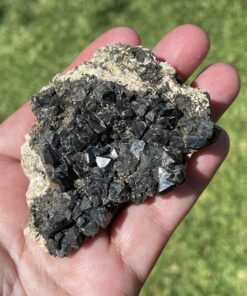 Magnetite cluster from Morocco