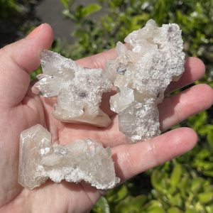 apophyllite clusters with stilbite from India