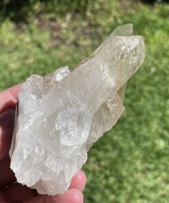 hematoid quartz cluster from Brazil