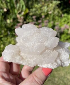 pink calcite crystal from China
