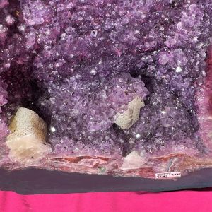 Bottom of the Amethyst Geode from Brazil