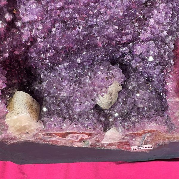 Bottom of the Amethyst Geode from Brazil