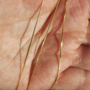 Gold Plated Chains - Box - Fine