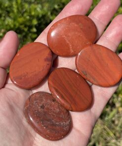 red jasper thumb stones