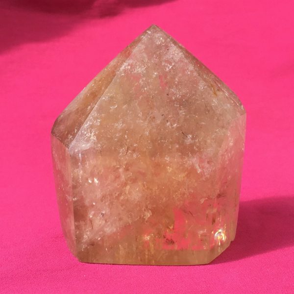 African Citrine Tower