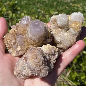 spirit quartz cluster from South Africa