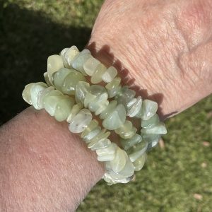 new jade large chip bracelet