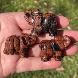 red obsidian elephant from USA