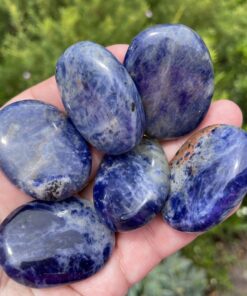 Sodalite thumb stones