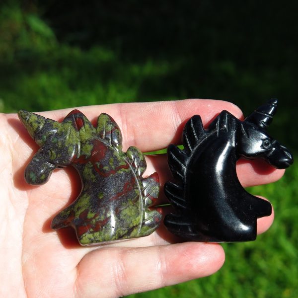 buy Dragon's Blood and Black Obsidian Unicorns