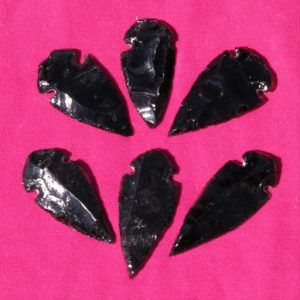 buy black obsidian arrow heads