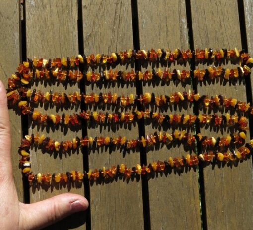 Baltic Amber Necklace - Long