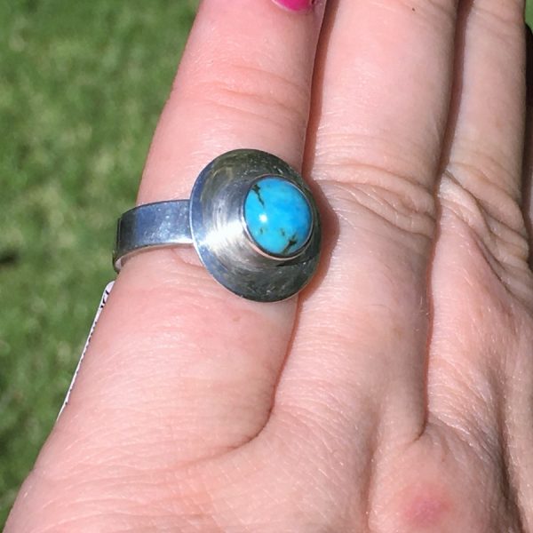 buy Turquoise in silver ring