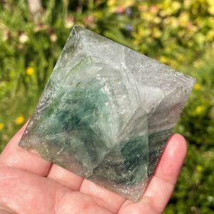 Rainbow Fluorite polished specimen from China