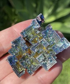 bismuth crystal from New Zealand
