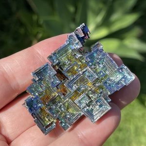 bismuth crystal from New Zealand