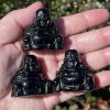 black obsidian buddha