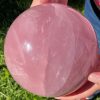 buy star rose quartz sphere from Madagascar in Australia