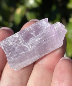 natural kunzite crystal specimen