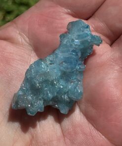 the real aura quartz specimen - aqua from USA