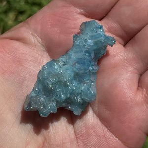 the real aura quartz specimen - aqua from USA