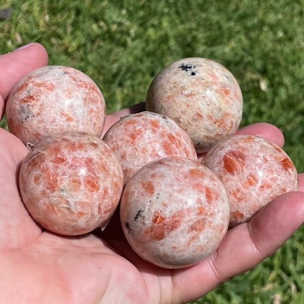 sunstone spheres from India