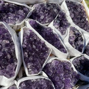 buy a Box of Amethyst Clusters and pay less
