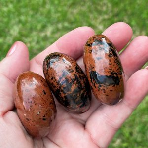 Mahogany Obsidian Pebbles