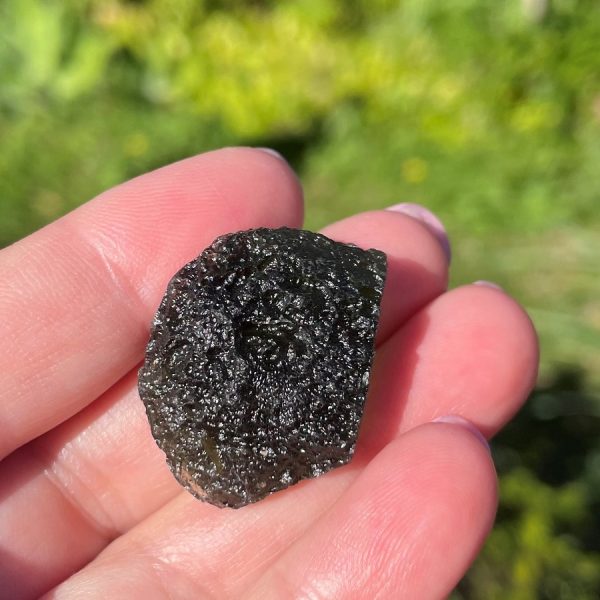 buy green Moldavite specimen tektite from Czech Republic in Sydney