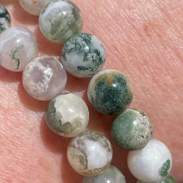 Tree Agate bracelets from India