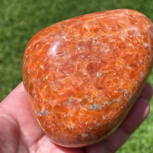 orange calcite large tumble