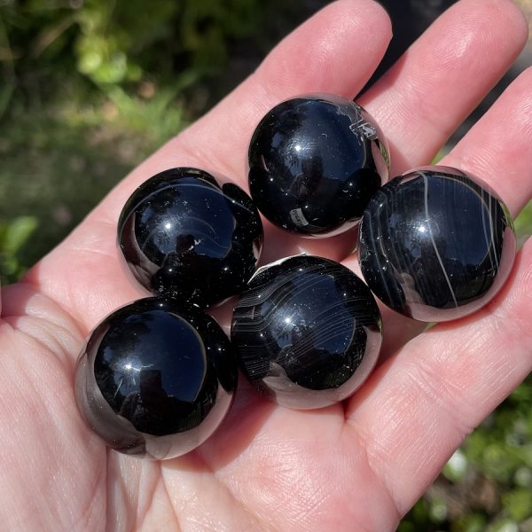 onyx spheres from Mexico