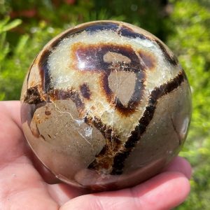 large Madagascar Septarian Calcite sphere