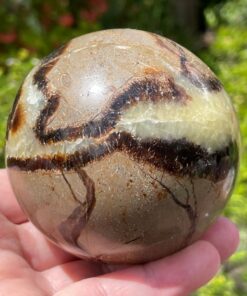 large Madagascar Septarian Calcite ball