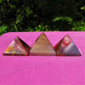 mookaite pyramids from Western Australia
