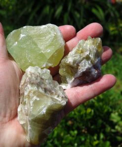 green calcite roughs