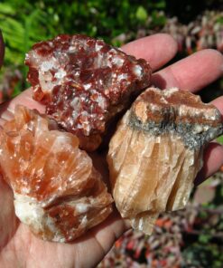 red calcite roughs