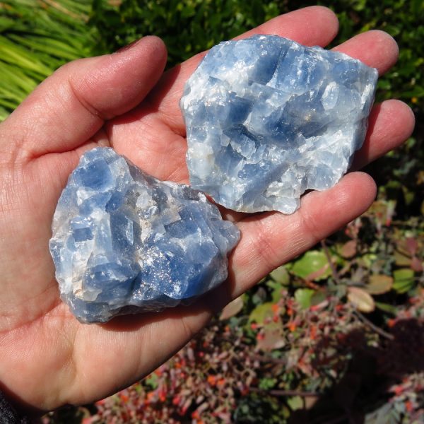 blue calcite roughs